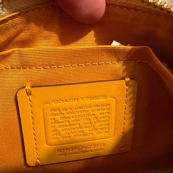 NWT Coach X Peanuts Nolita Purse With Snoopy And Friends Ivory - Picture 6 of 6